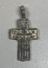 18/19th Century Religious Cross Pendant Antique/vintage