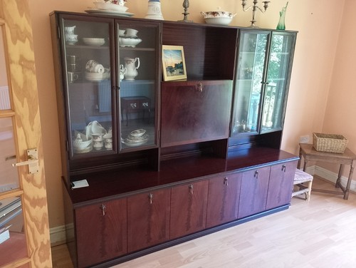 Vintage mahogany sideboard - sideboard, and
