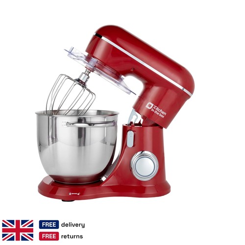 Red stand mixer 1300w bowl - stand,