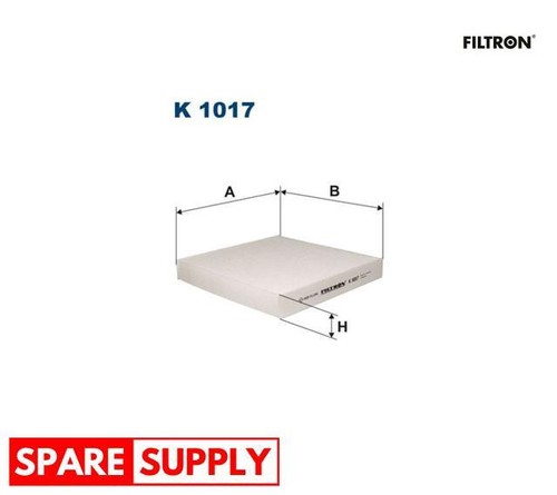Filter interior air for rover - interior,