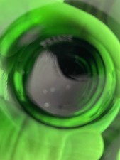 4x Luminarc Vintage French Red Stem Wine Glasses Hexagonal