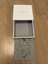 Clogau Silver 925/9ct Gold Heart Design Bracelet Boxed