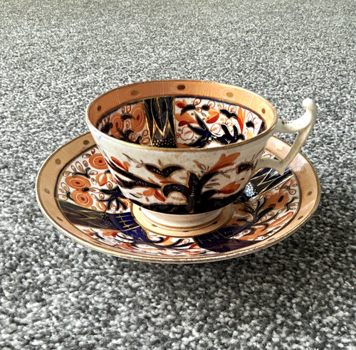 Antique coalport imari teacup - antique,