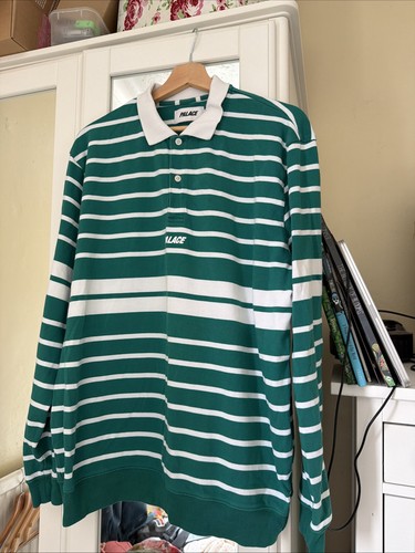 Palace long sleeve polo - palace,