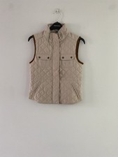 Kids Beige Zara Lightweight Gilet 11/12 Years Old