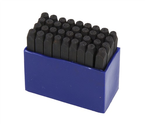 Number letter stamp set 4mm - &,