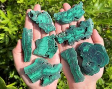 Natural Malachite Slices