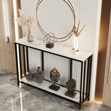 FATIVO White Marble Console