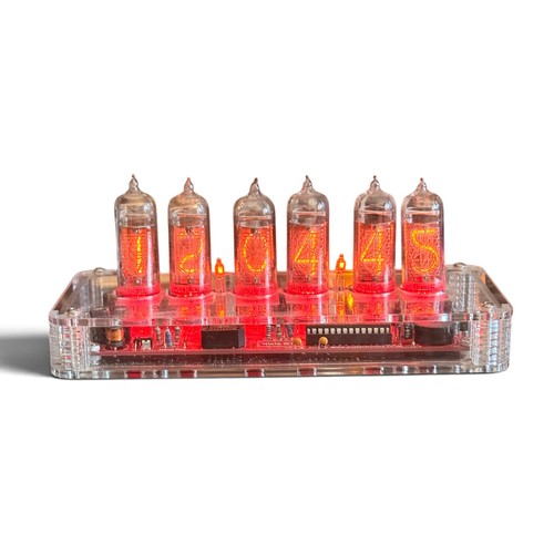 Nixie tube clock - nixie, pv