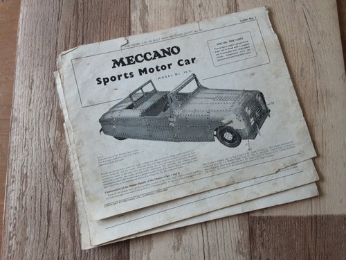 Meccano special model leaflet - meccano,