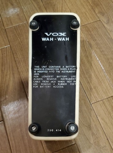 Vox wah 250 - vox, pedal