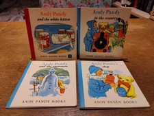 4x Andy Pandy Little Books