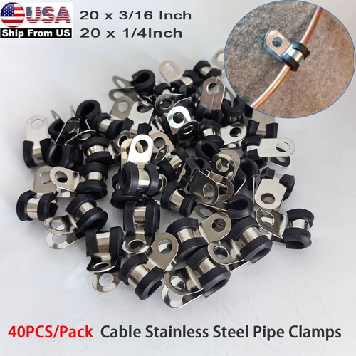 Car brake pipe holder clips - car,