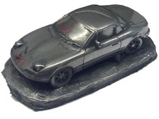 MX5 hard top raised head lamps ref124 Pewter Effect 1.92 Scale model vehicle car