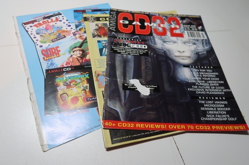 Amiga cd32 gamer magazine - amiga,