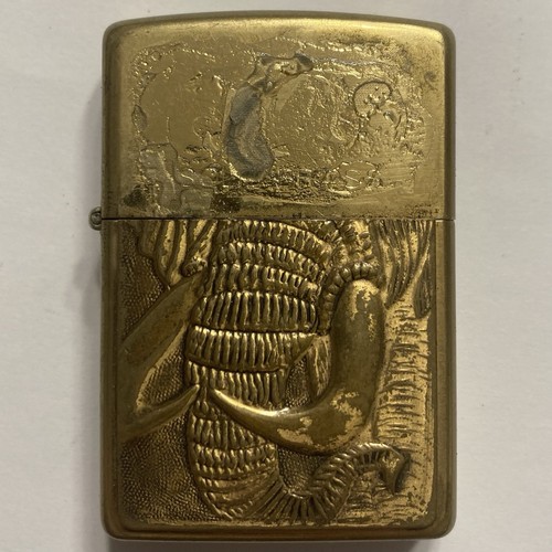1995 zippo lighter elephant - zippo,