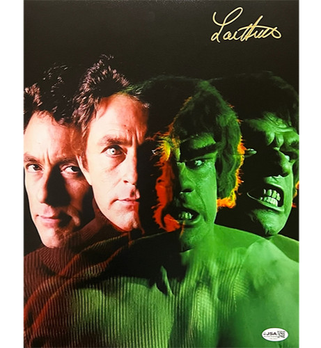 Lou ferrigno signed the - signed,