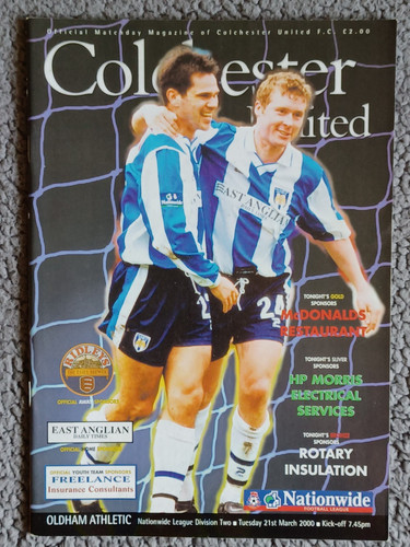 Colchester united oldham - united,
