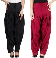 Women's Pure Cotton Plain Semi