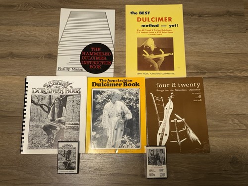 Vintage dulcimer book lot - dulcimer,