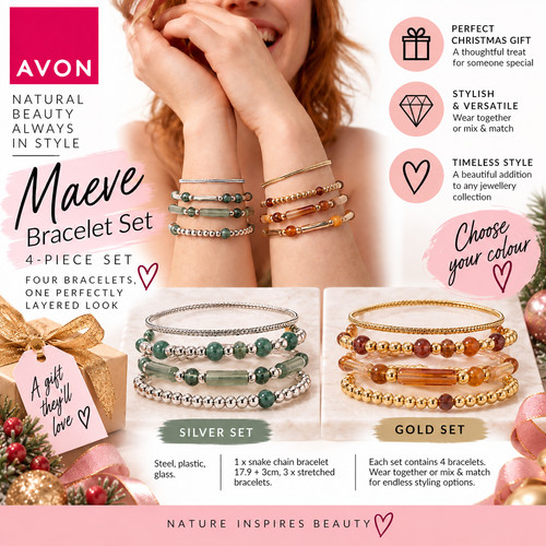 Avon maeve bracelet set - maeve, 4