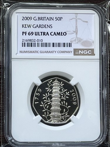 Kew gardens 50p 2009 - , ngc