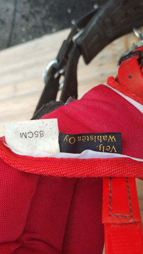Vely wahlstén red leather - vely, oy