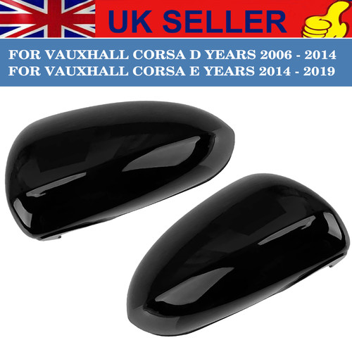 Gloss black door wing - wing, mirror