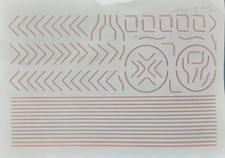 (134) MODELMASTER W/S. DECAL 4082 4MM BR MT LIVERY  WITH C/C  & BOILER MIX/TRF