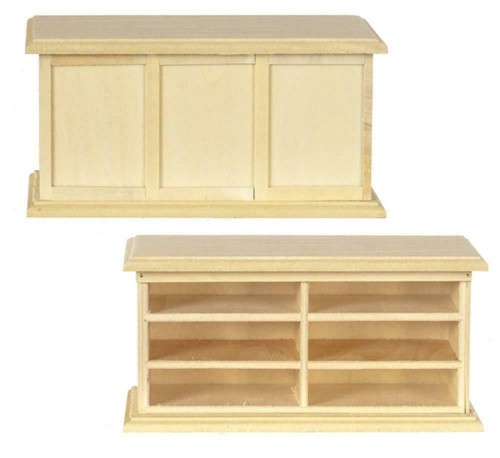 Dolls house store - store, counter