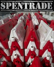 WATER BARRIERS 36 X HOG600 TRAFFIC MANAGEMENT H20 PEDESTRIAN SITE SAFETY @£16.50