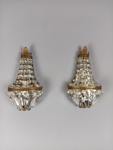 Pair french single light - pair, of