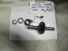 SUZUKI TS250/ RL250 kickstart shaft, mechanism, Beamish MK1