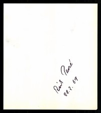 Rick Parse Actor Album Sheet