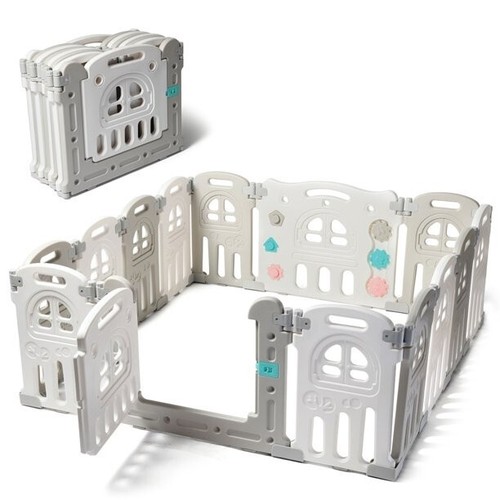 Foldable baby playpen - baby, panel
