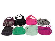 Bundle of 8 Kipling Shoulder and Crossbody Bags Mixed Colours and Styles
