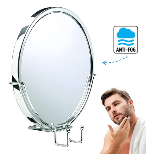 Shaving mirror suction lock - mirror,