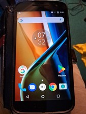 Motorola Moto G4 Play 16GB, Black, Unlocked, Single SIM, 5.0" Smartphone