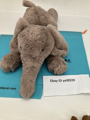Jellycat smudge elephant 51cm - elephant,