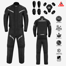 Motorcycle Men Racing Armoured Waterproof Textile Trousers Jacket Motorbike Suit