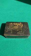 Vintage lacquer box, likely a