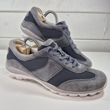 Womens Gabor Rolling Soft 'Helen' Trainers Suede UK size 8 G Blue/Grey Ladies 