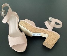 Next pale pink  Suede Cork