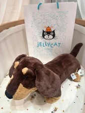Jellycat Schnauzer Dachshund Plush 17cm- NEW Collectible Toy with Tag & Dust Bag