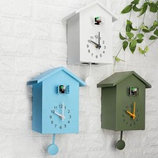 Cuckoo Clock Wall Clock Modern Bird Cuckoo Quartz Clock for Home Durable.