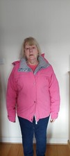 Pink ski jacket women by Degre