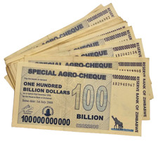 Zimbabwe 100 Billion Dollars