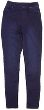 Ladies Blue Jean Denim Pull On Jegging Regular Plus Back Pockets