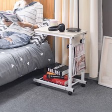 Mobile Over Bed Chair Table