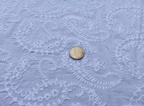 Broderie anglaise cotton - anglaise,